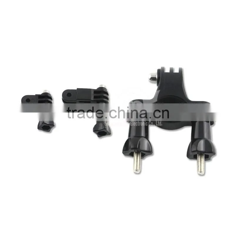 Bicycle Handlebar / Seatpost Clamp with Three-way Adjustable Pivot Arm for Gopro Hero 3+/3/2/1/4 Session
