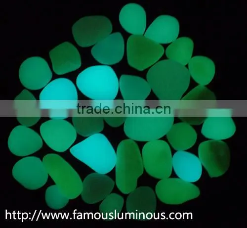 Phosphorescence pebble stone