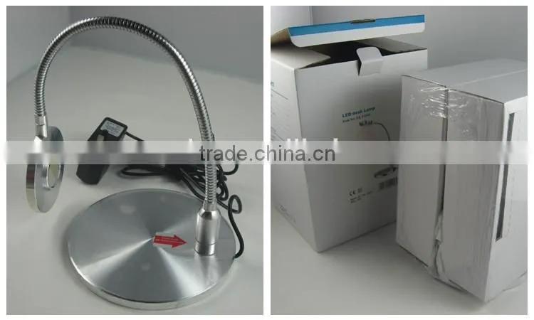 Alibaba express 5W LED touch senser table reading lamp T2243