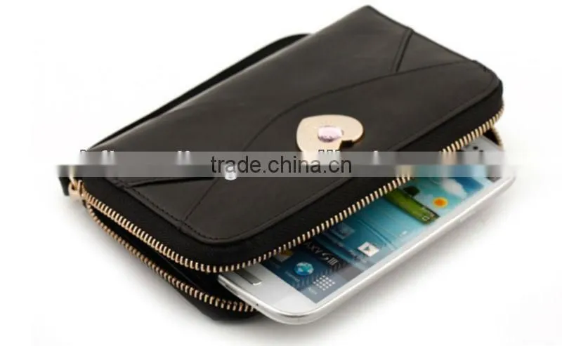 2013 Hot selling wallet case for any phone