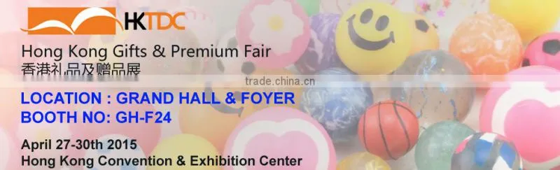 2015 new promotion products on China market wholesale alibaba wholasale crazy custom 45mm paper card bounce ball
