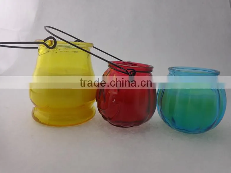scented candles glass jar hot sale