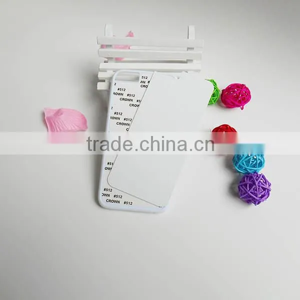 PC hard plastic case sublimation for iPhone 6 with heat transfer machine printing