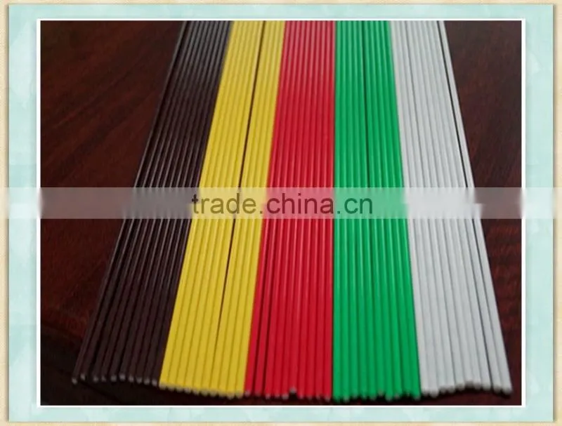 Colourful high temperature soild fiberglass rods, fiberglass insulation rod