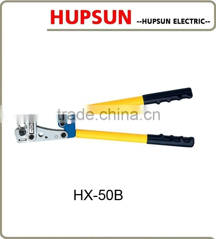 Copper tube terminal crimping tools crimping 10-120mm2 BS standard type terminals crimping pliers hand tools