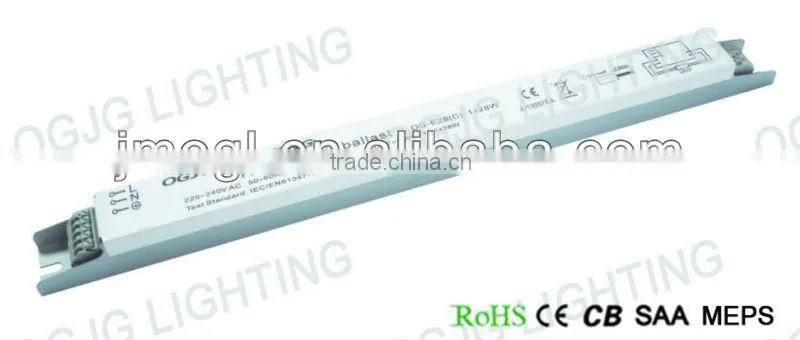 standard electronic hid ballast for t5 t8 single twin lamp lighting ballast