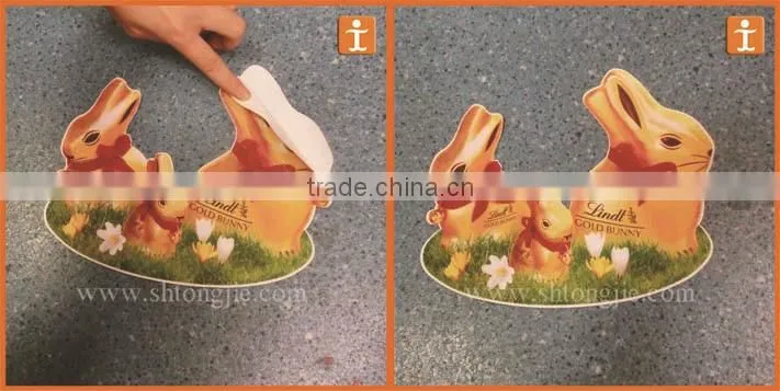 Custom Good Quality Full Colour Print Anti Slip Scratch Resistant Anti Sweep Floor Decals