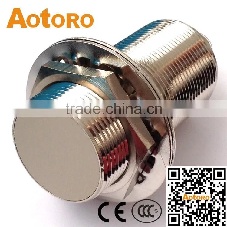 TRC30-10DC flush LED sensor light long distance proximity sensor