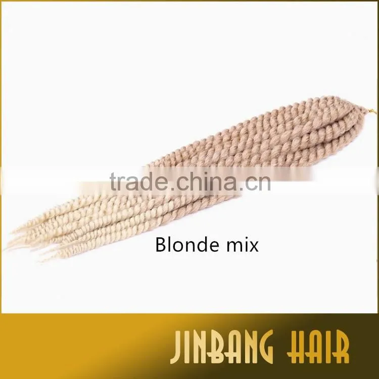 Premium 24" Havana Mambo Twist Crochet Pretwist Hair Havana Twist Crochet Braids Afro Extension Havana Mambo Twist Beauty Hair