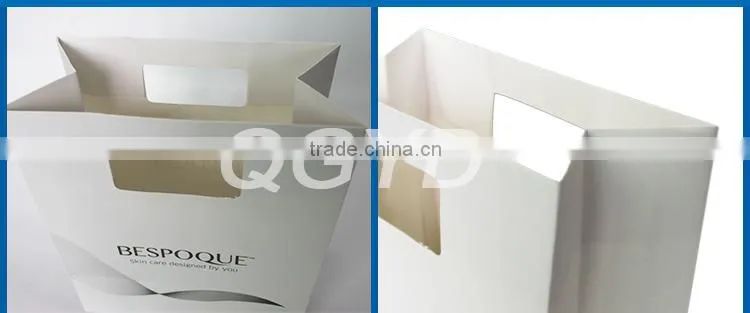 Custom made shopping bags die cut bag bag printing