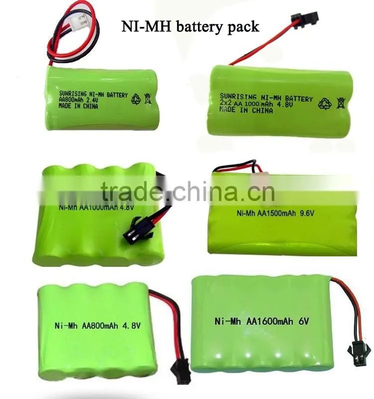 2/3 aaa 250mah battery packs 4.8v nimh rechargeable battery for power tools