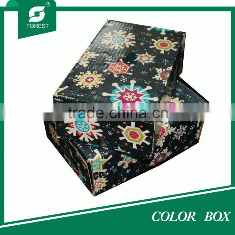 RECYCLE CARTON PRICE CORRUGATED PAPER COLOR BOX