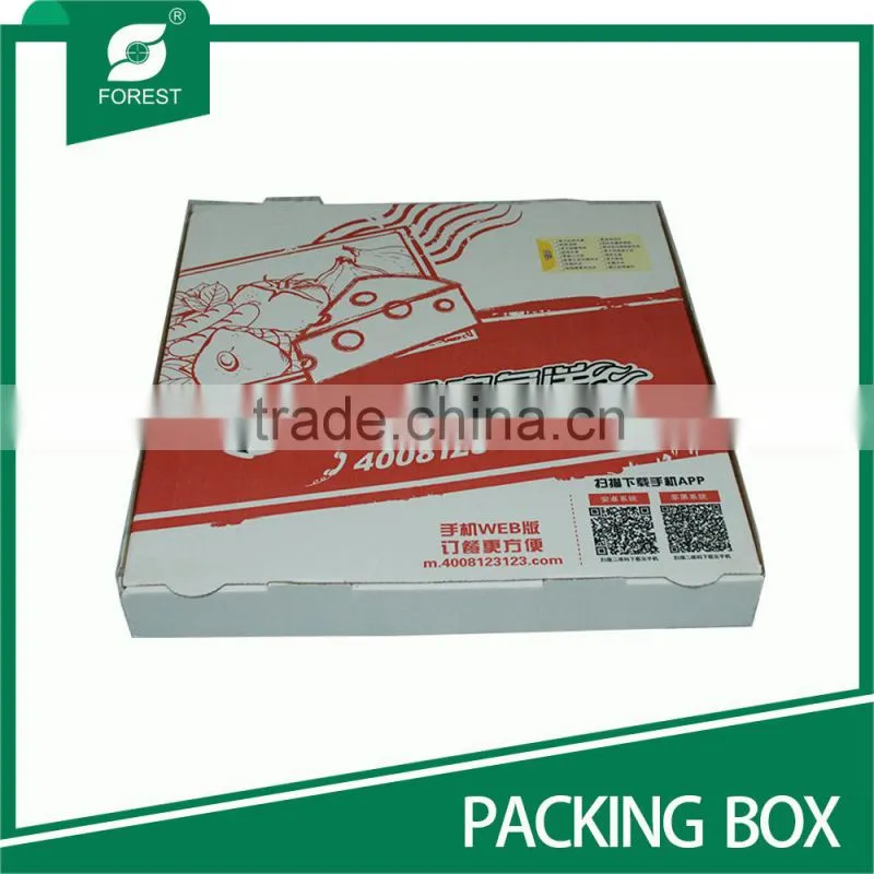 BEST SALE CHEAP CORRUGATED WHITE GONDOLA FOOD PACKAGING BOX
