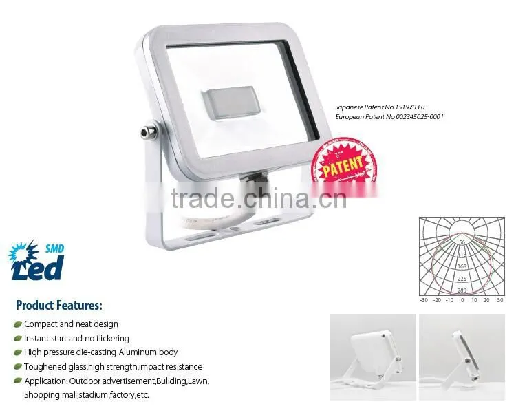 Lower spec ultra thin ispot ip65 50w flood lights led