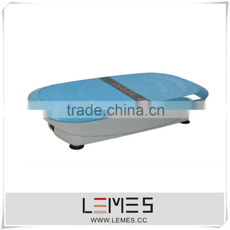 2015 LEMES ulrathin oscillating vibration plate machine crazy fit massager