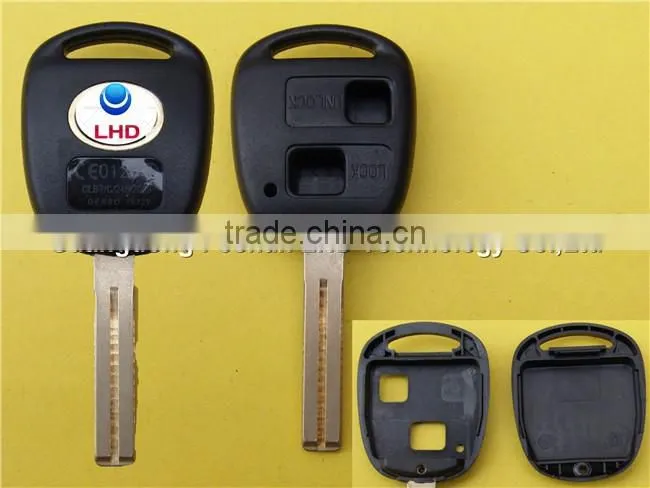 Renault silicone remote key cover case with 2 button without logo