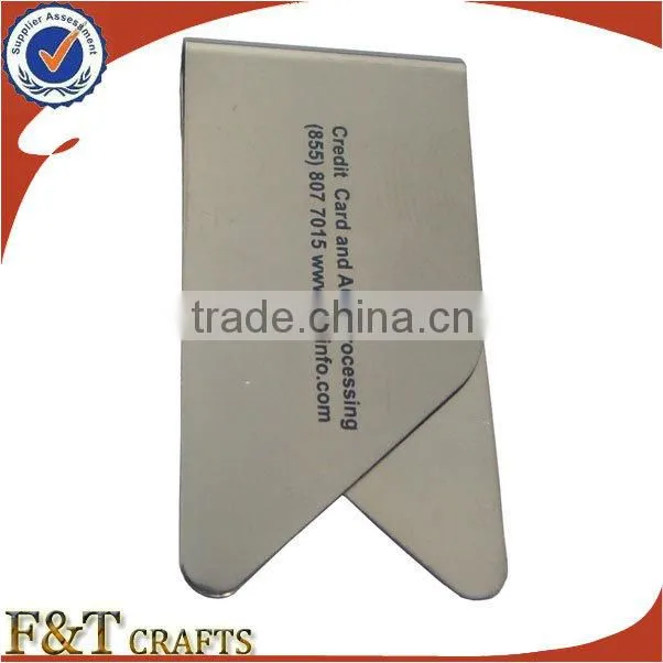 chinese oem supplier boomark square paper clip with custom logo