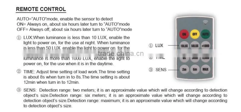 Ceiling Pir Motion Sensor Switch with Remote Control SK806RF,types of pir sensor
