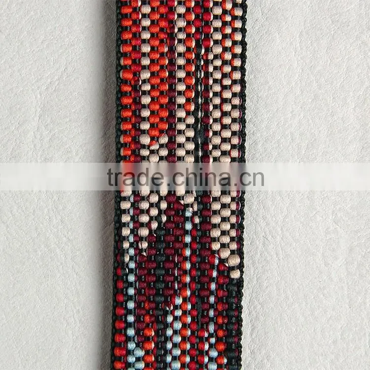 Multicolored ribbon band with more new design on it for family functional clothing
