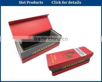luxury cardboard wine case wholesale