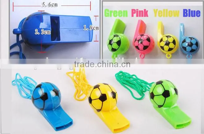 promotion plastic whistle/ metal whistles / custom whistle keychain