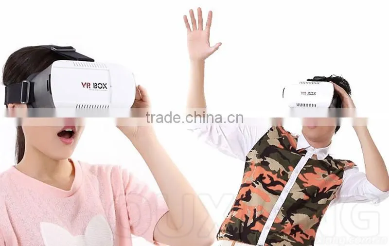 Factory wholesale Virtual Reality Smartphone VR box 3D Glasses Headset 3D Movies Games vr 3d glasses for smartphones