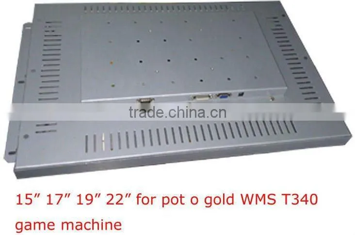 17inch open frame lcd IR touch monitor use for POG WMS game