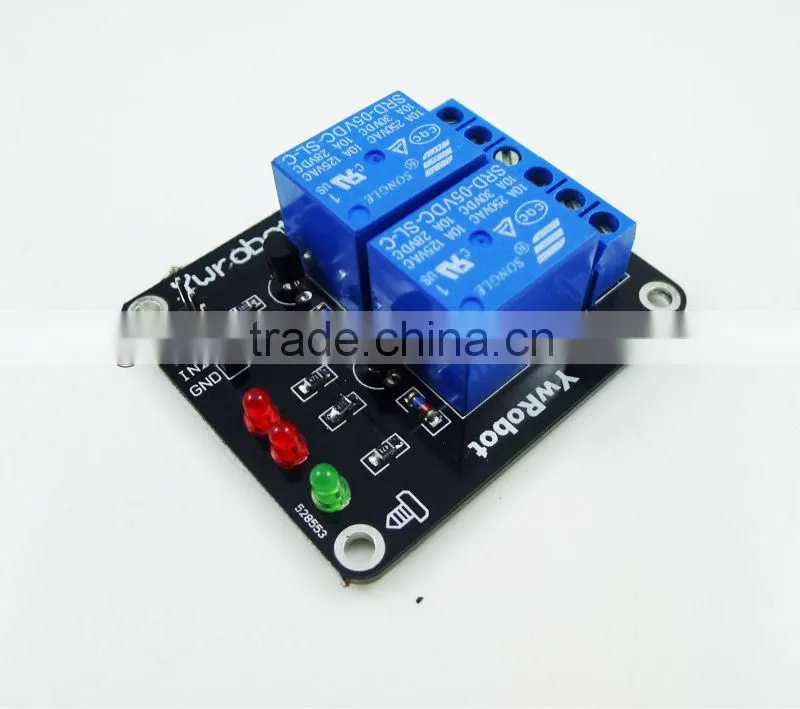 DC5v 2 Channels SCM Development Board Relay Module