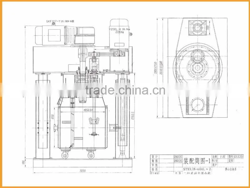 New vacuum homogenizing emulsifier