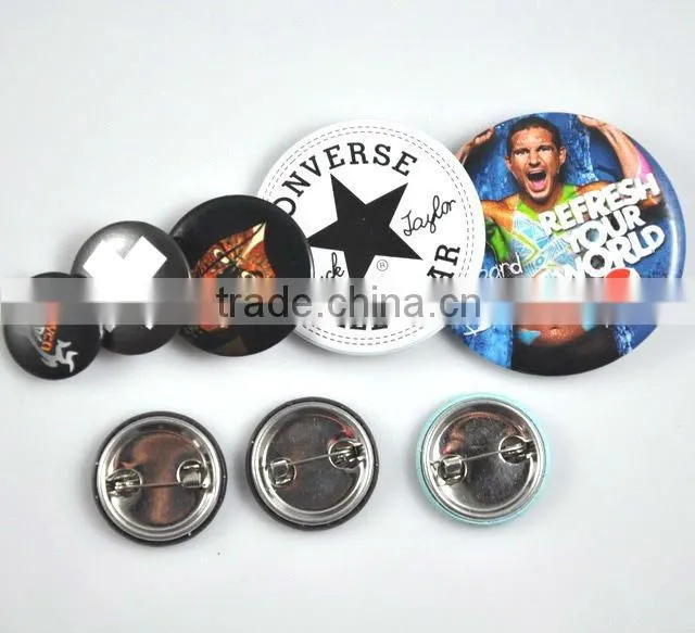 (plant/factory)Elliptic shape promotional gift pin badge