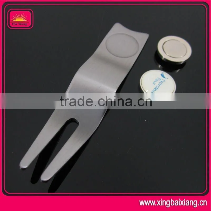 custom metal/plastic sports golf divot tool for gift
