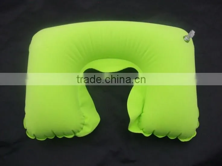 Customized U Shape Air Inflatable Neck Pillow