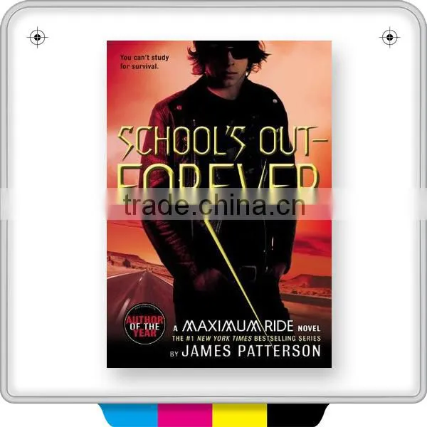 School magazine printing in China with custom design