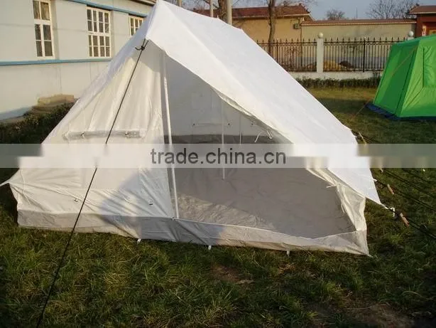 Single Layer and Canvas Fabric camping family tent