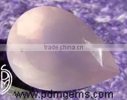 Rose Quartz Faceted Pear