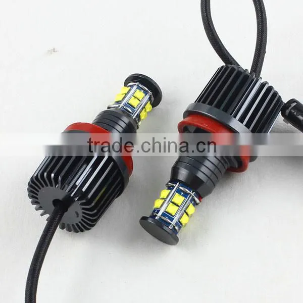 Xenon white c ree 120w LED marker halo light H8 LED angel eyes for BMW E60 E61 E90 E92 E70 E71 E82 E89 1 3 5 Series X5 X6 Z4