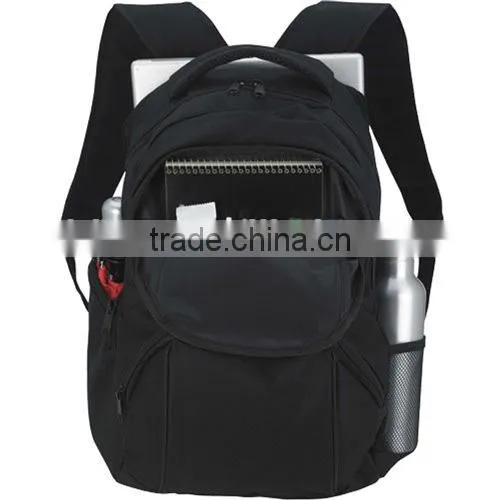 School Backpack Black Bag For Young