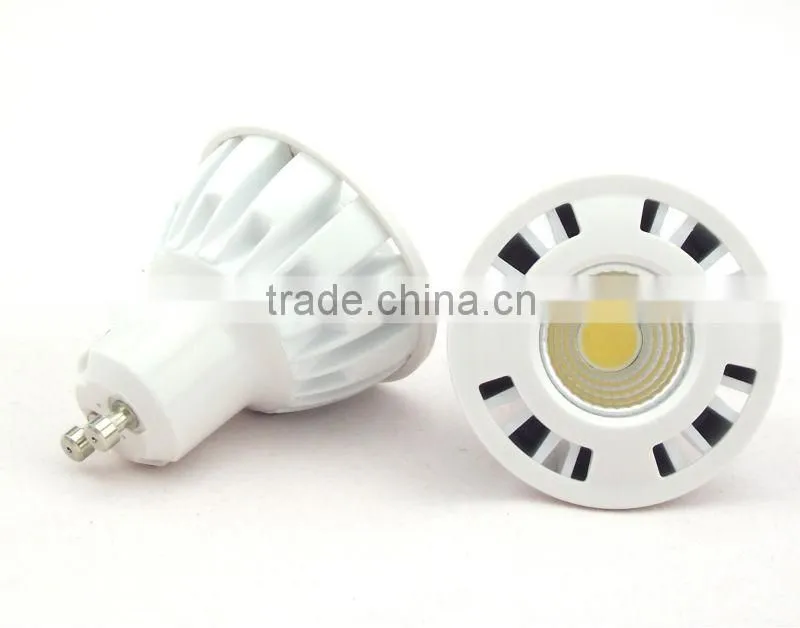 2014 NEW Hot Sale Bulb, AC/ DC 12V, GU10 Dimmable Spots Lights Lamp, 5w LED COB Spotlight GU10