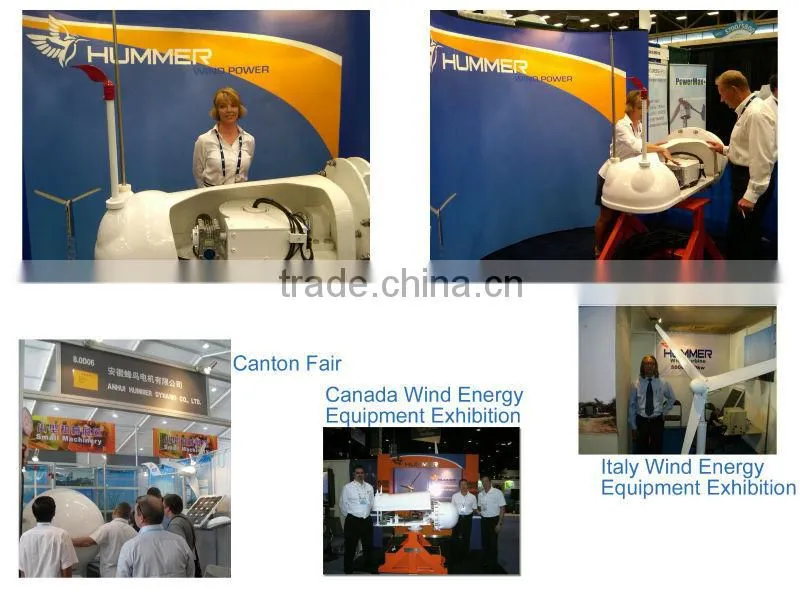 Low speed magnet generator 100kW wind turbine