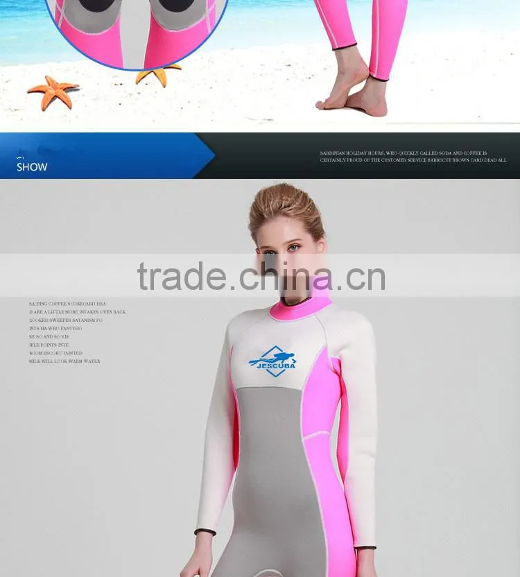 Neoprene Swimming wetsuit keep warm under water
