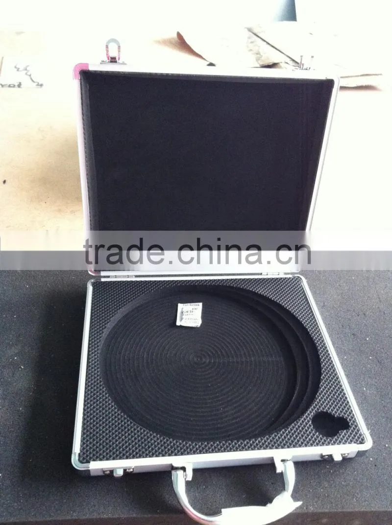 Hot sale factory cheap price with cut-out foam inserts aluminum tool box set