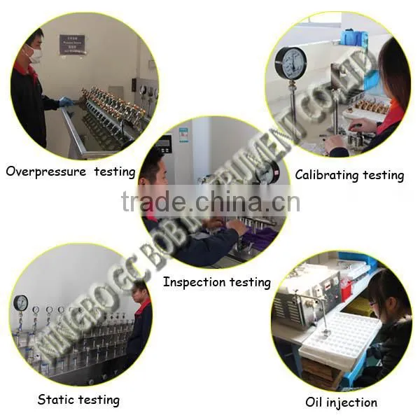 High quality 4 inch all stainless steel oil filled manometer