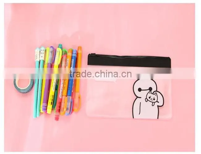 High Quality printing PVC Zipper Pencil Case