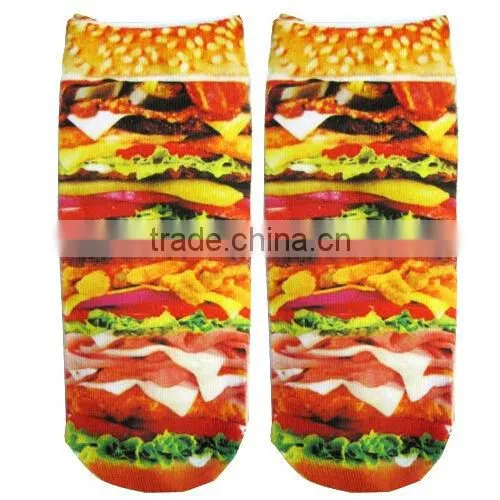 custom sublimated photo sublimation printing socks