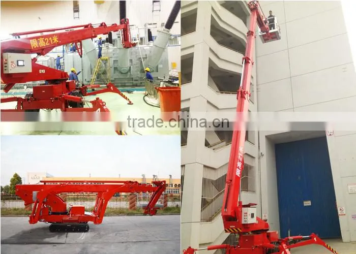 Fortable mini spider crane 3 ton