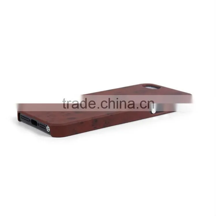 p016 WOOD decoration pattern hydrographic printing case For iphone 4 4s