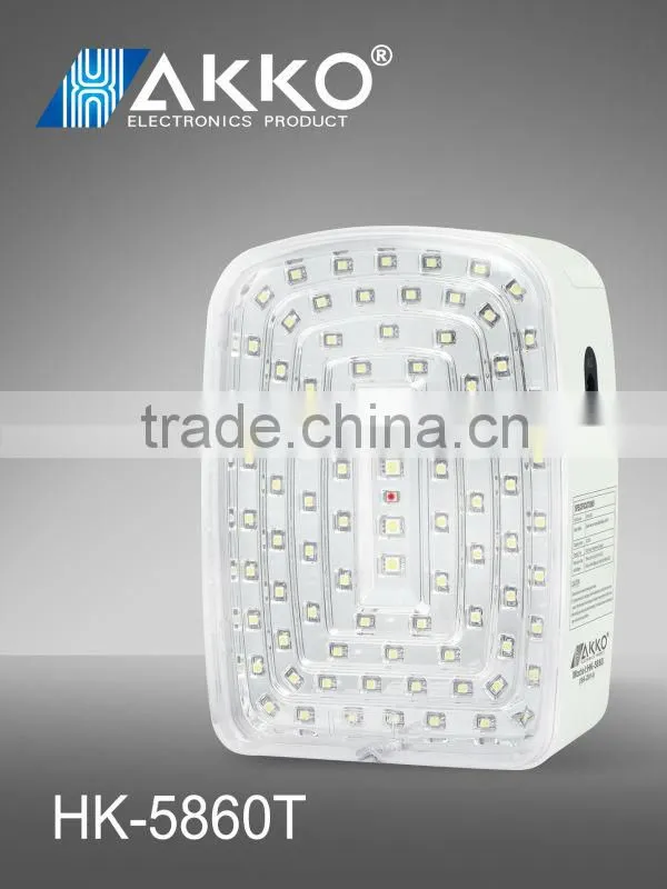 Professional Designed aluminum rechargeable portable emergency lamp