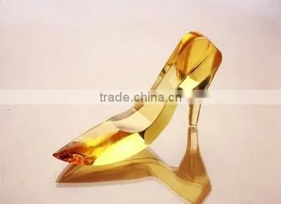 crystal shoes for wedding decorations Cinderella's shoe