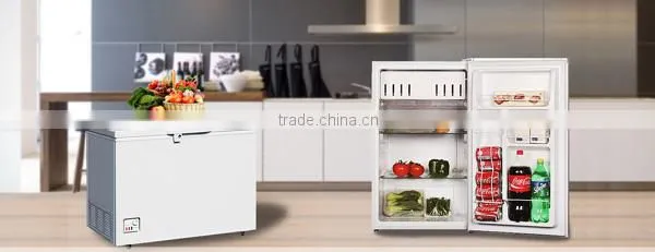 hotel mini bar no noise table top glass door mini fridge