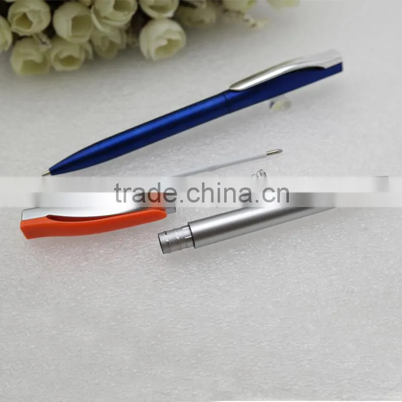 Colorful ballpoint pen, Plastic ballpoint pen, Pen for student